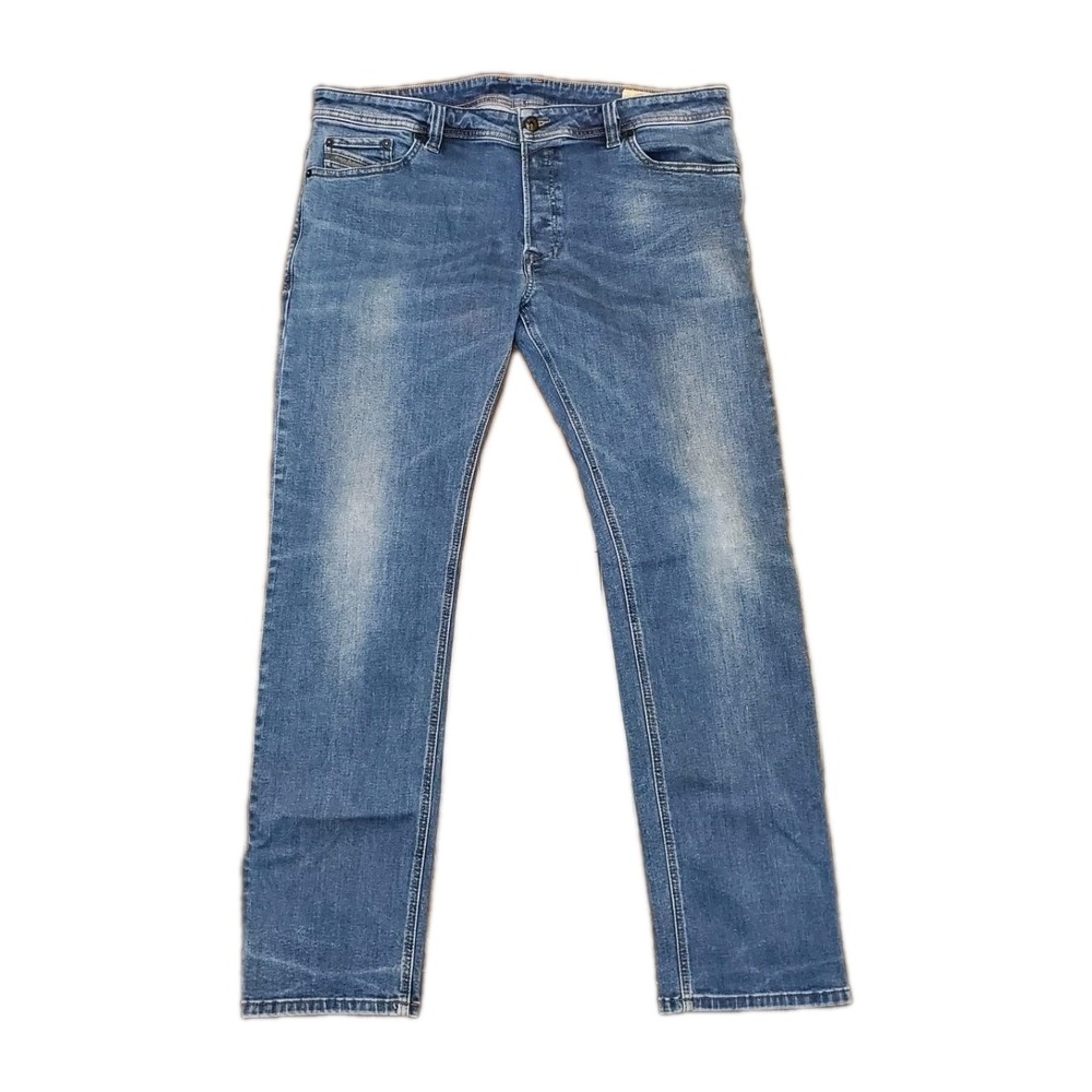 Diesel Safado R Jeans Men 38×32 Denim Stretch Regular Slim Stretch Button Fly